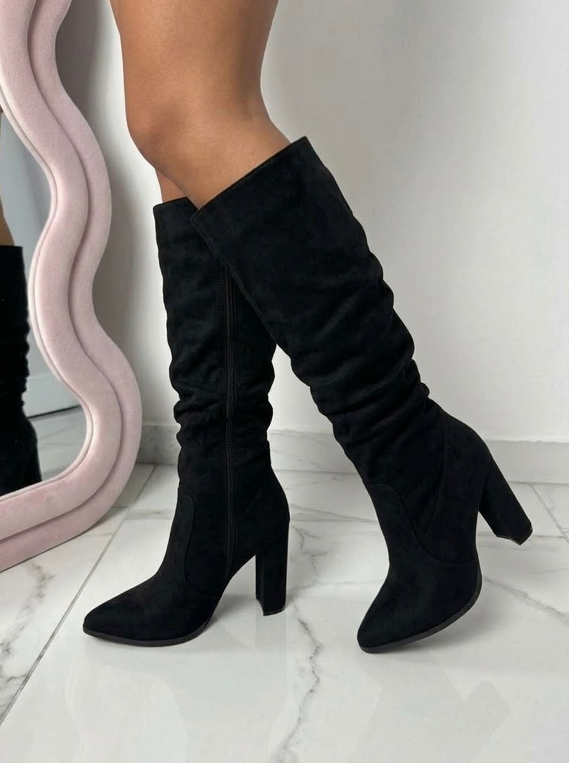 Stivale Arianna Suede Black