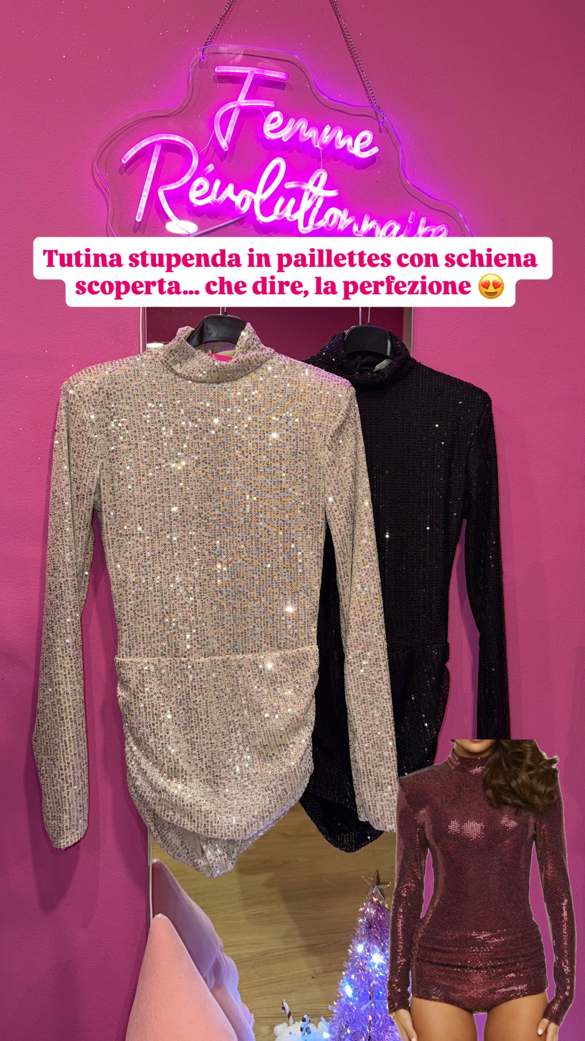 Tutina Lumière in vari colori
