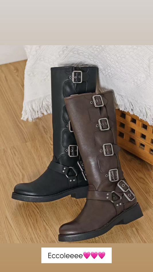 Stivale Bikers Brown