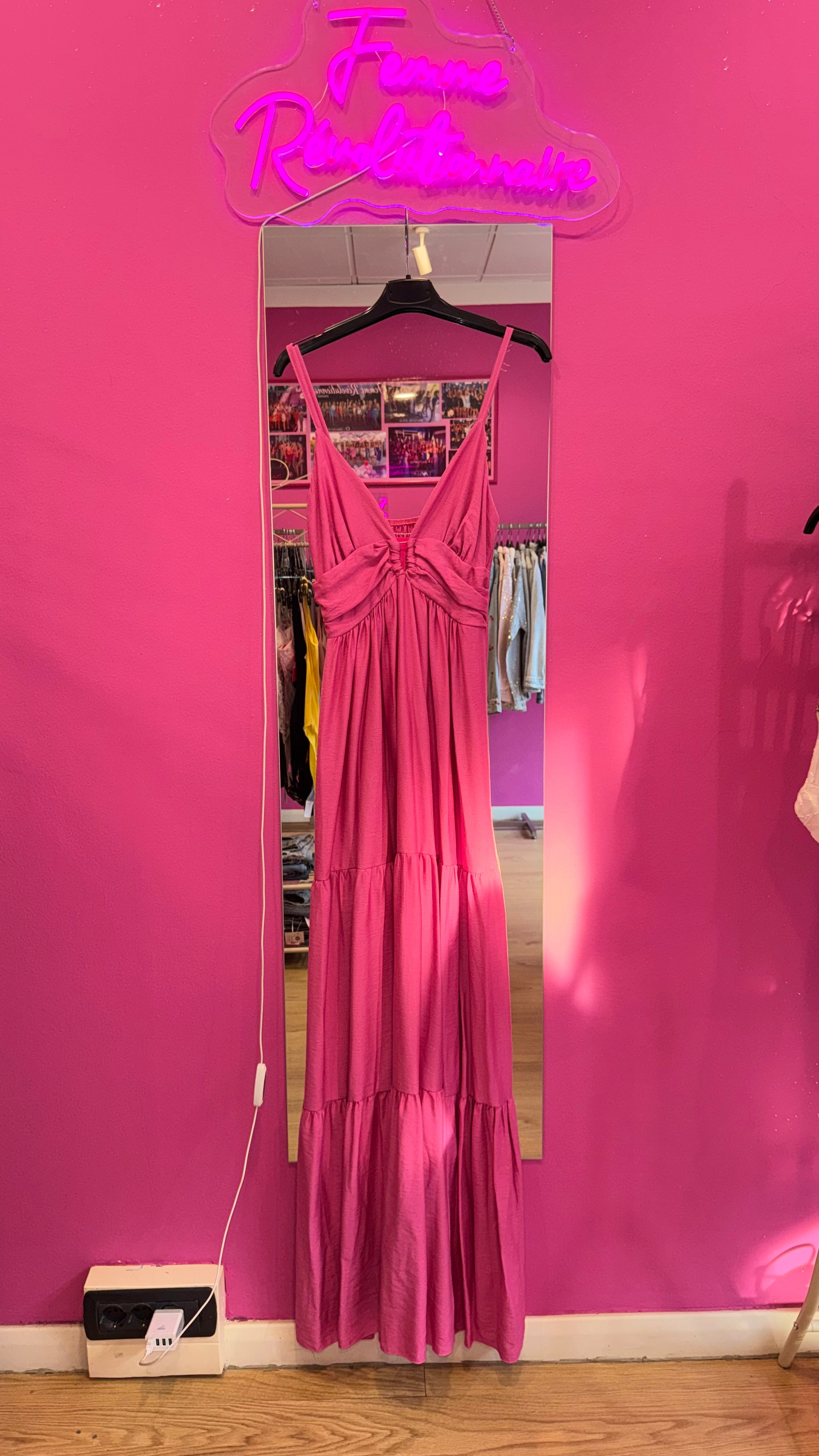 Abito Evasion Fucsia