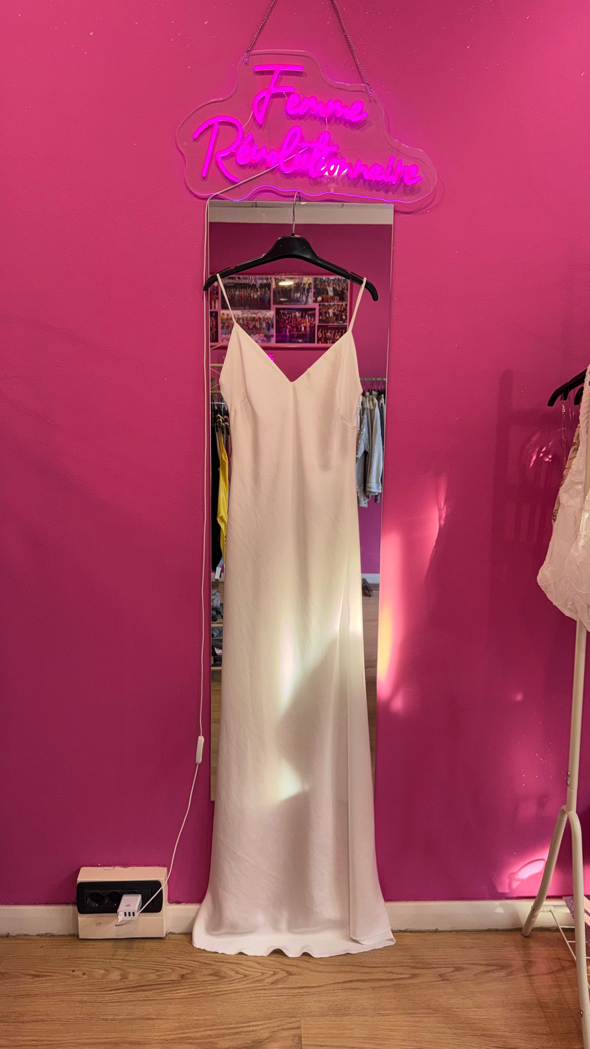 Abito Satin White