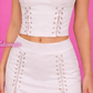 Completo Femme Fatality White