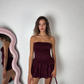 Abito Emily Bordeaux