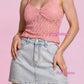 Top Evelyn Lace Pink