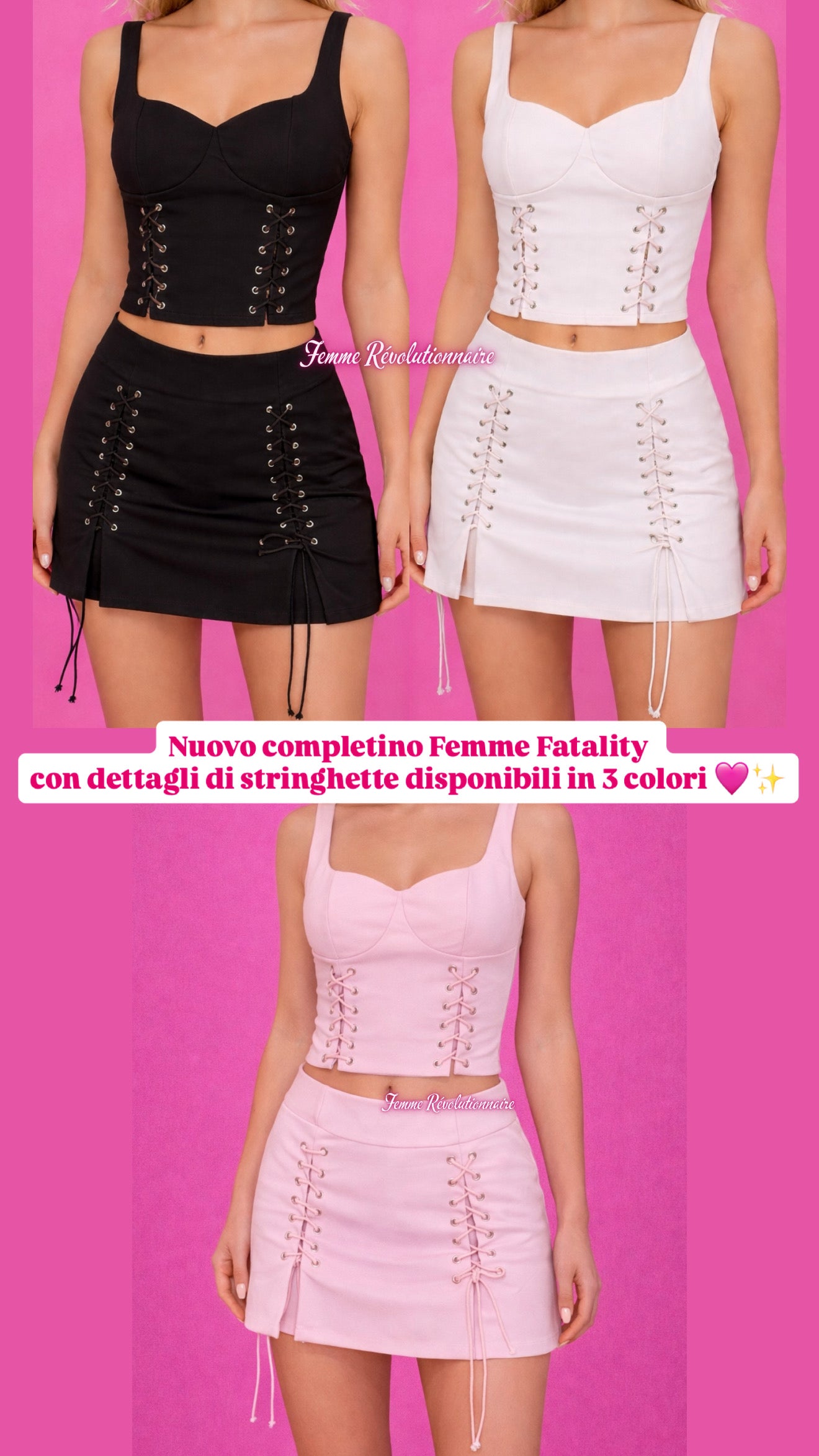 Gonna Femme Fatality in vari colori