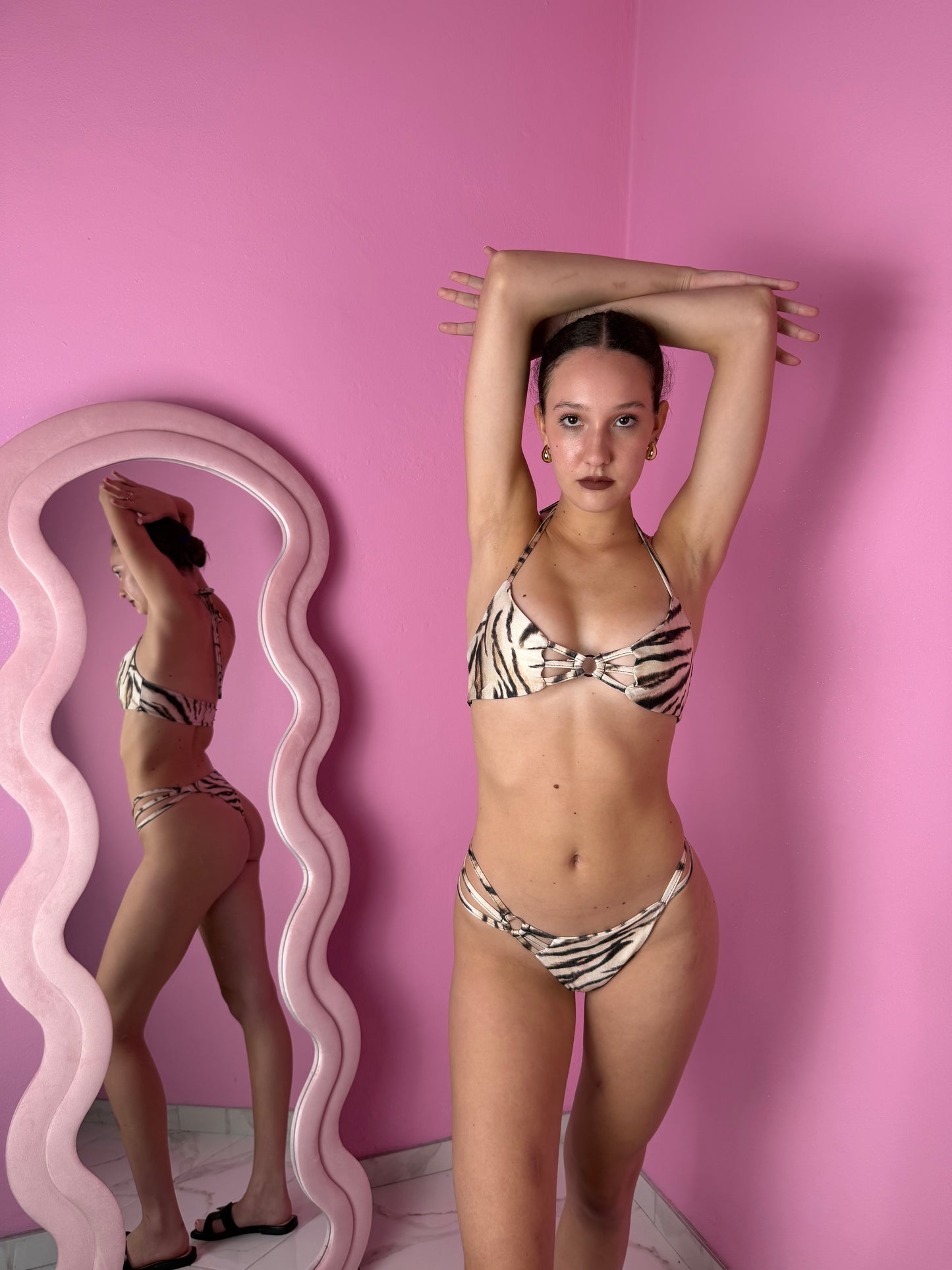 Bikini Nairobi Zebrato (costume+pareo)