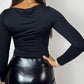 Maglia Boatneck Black