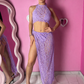 Bikini Minorca Lilac (costume + pareo)