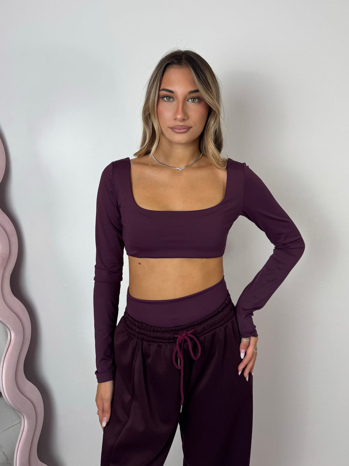 Tuta Viral 3 Set Bordeaux