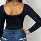 Body Scoopneck Black