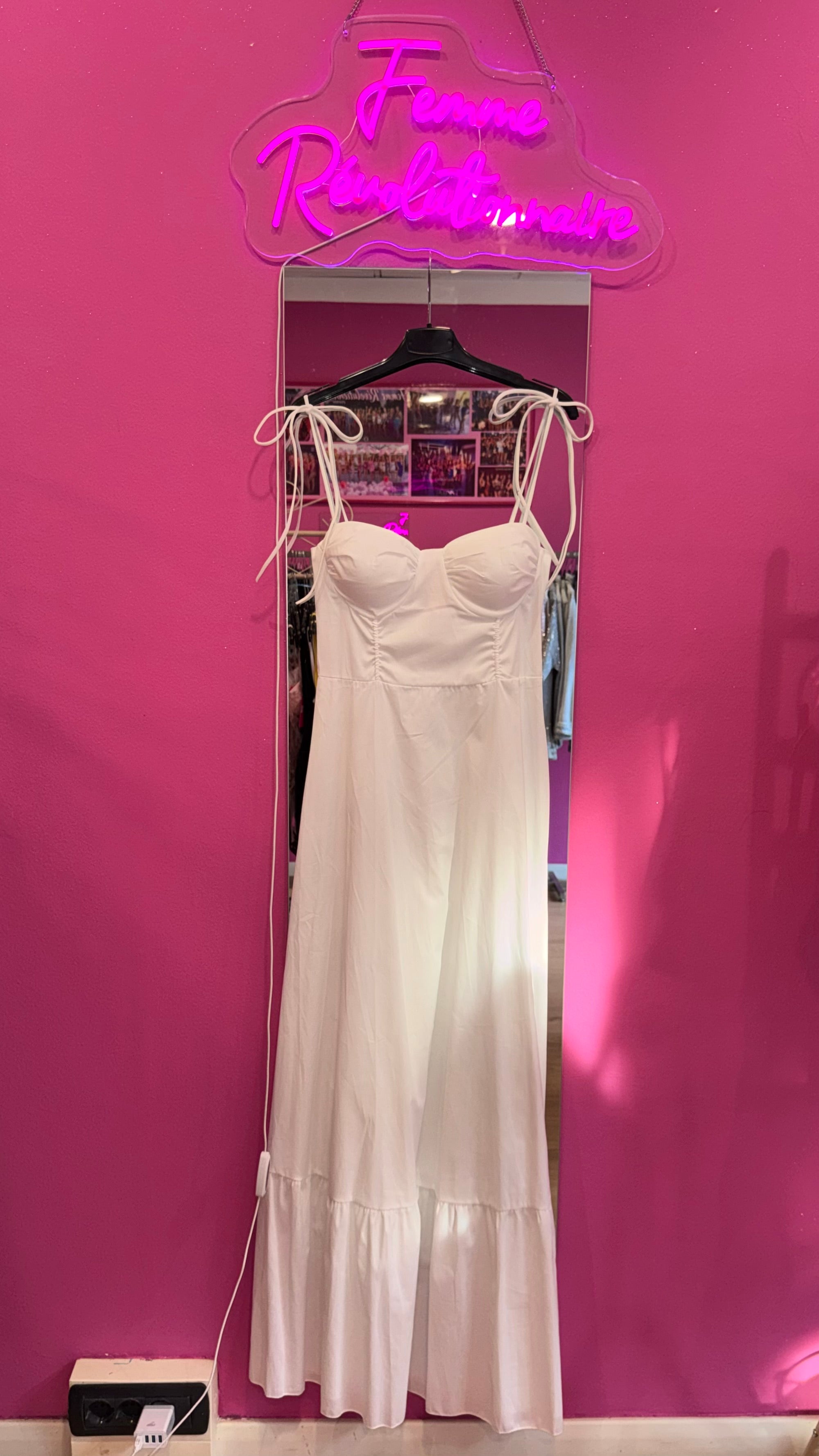 Abito Daisy White