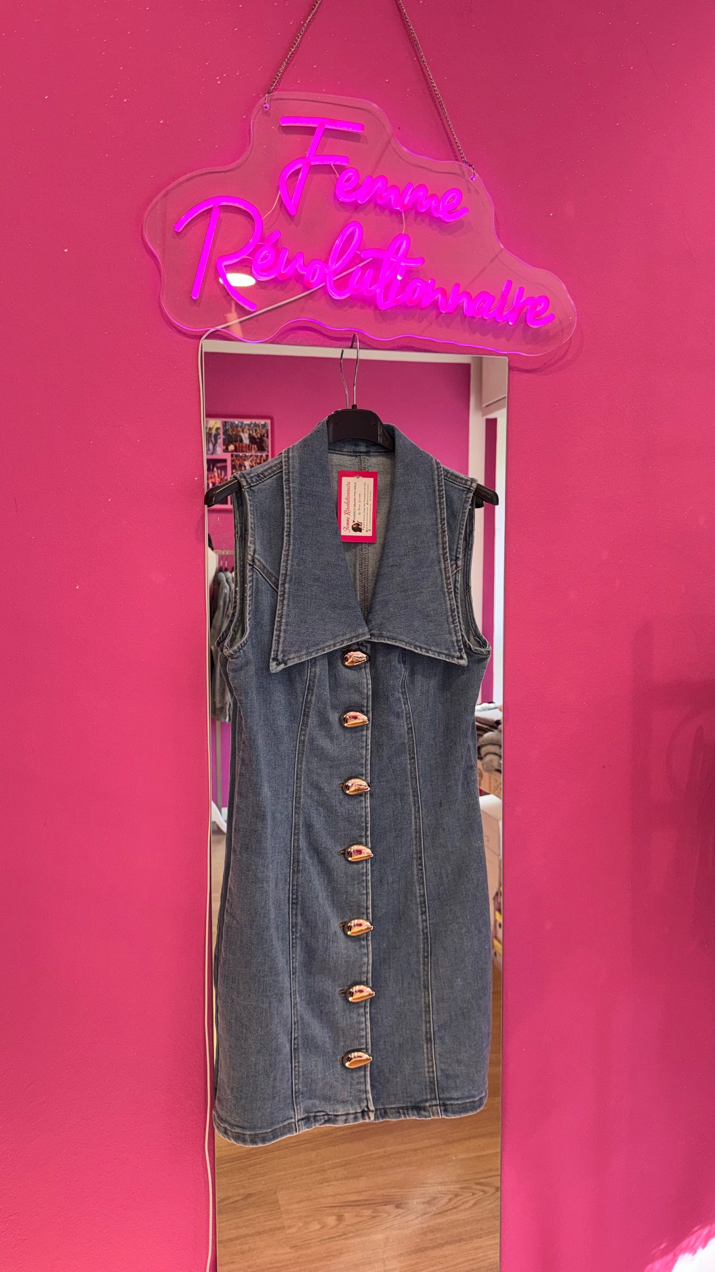 Miniabito Jeans Golden