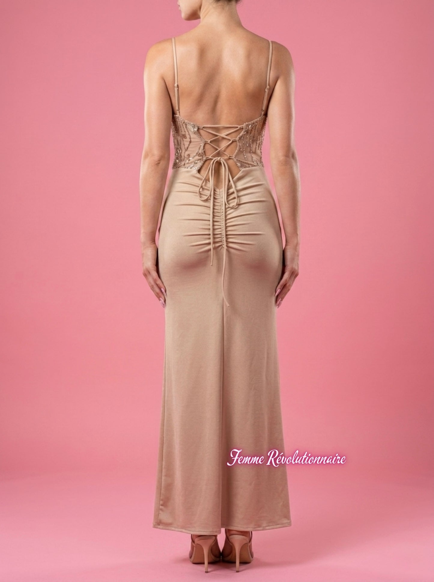Abito Celine Beige