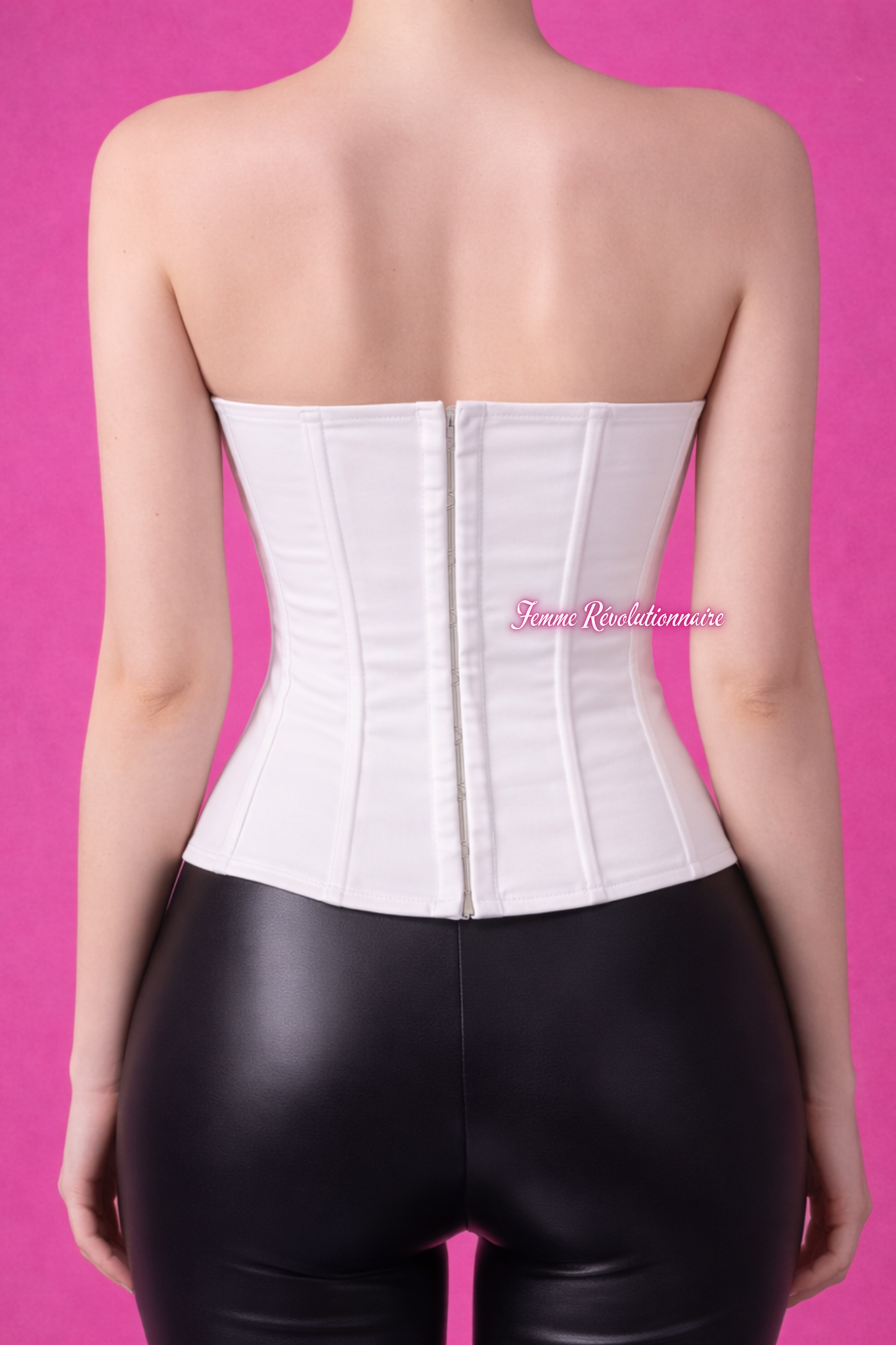 Corsetto Victoria String White
