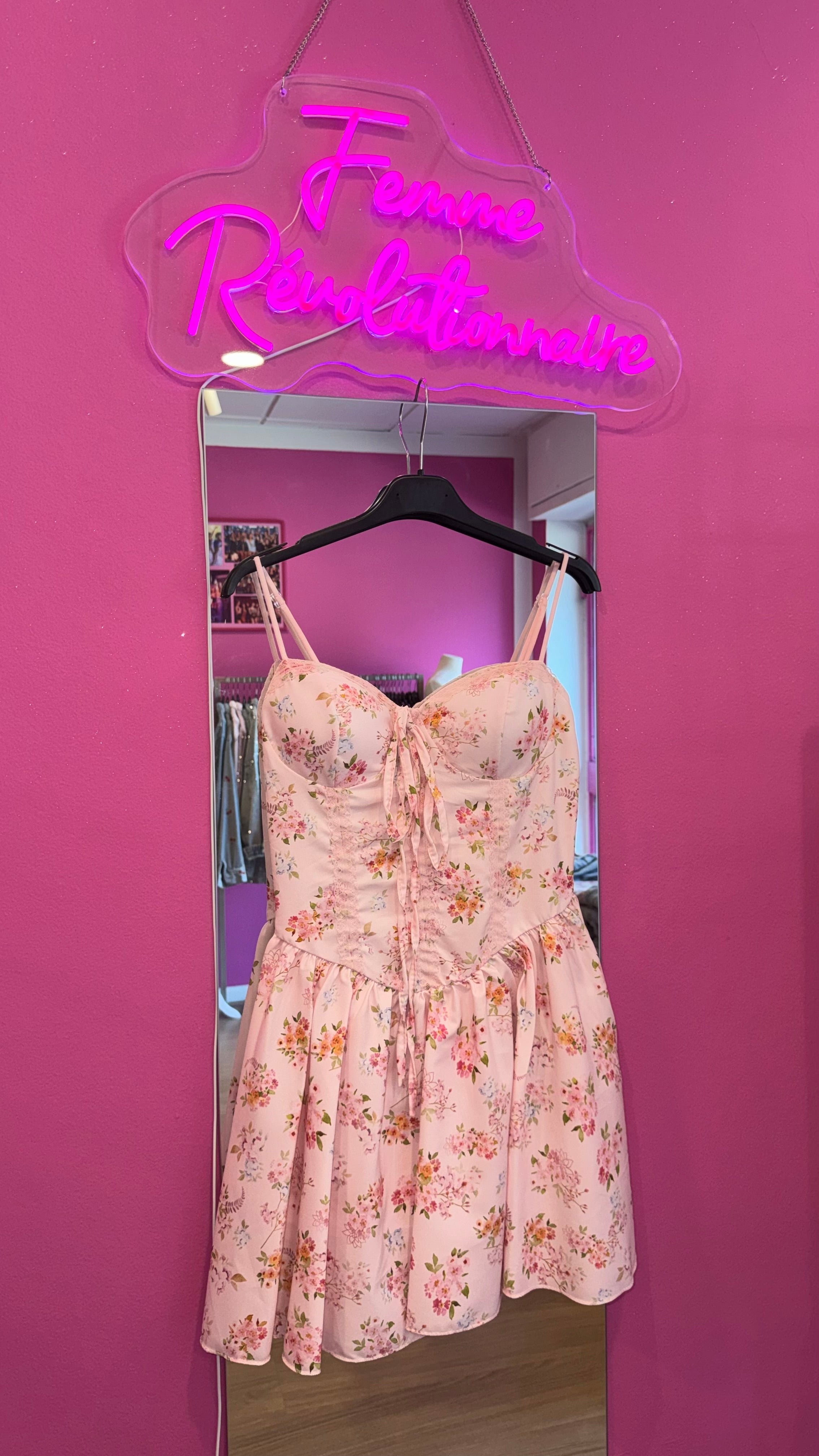 Abito Camelia Pink