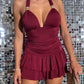 Abito Jewel Lady Bordeaux