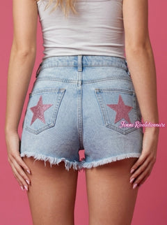 Shorts Star Pink