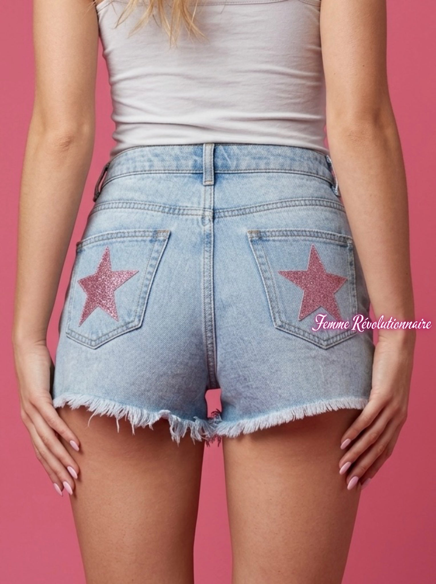 Shorts Star Pink
