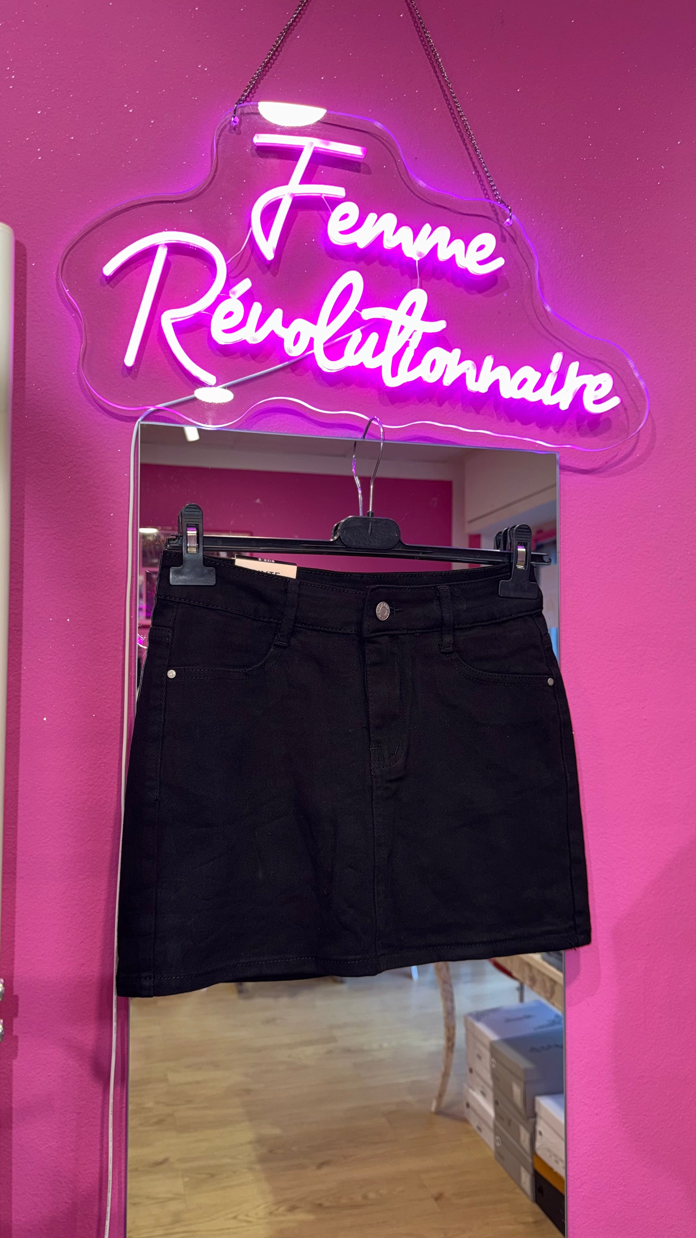 Gonna Denim Black