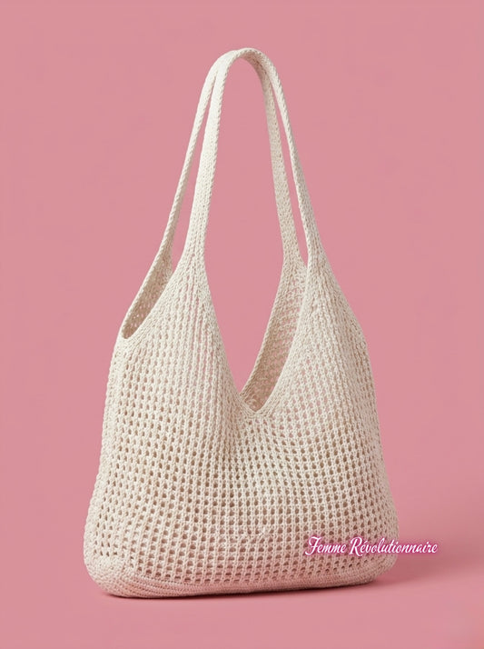 Borsa Sandy White