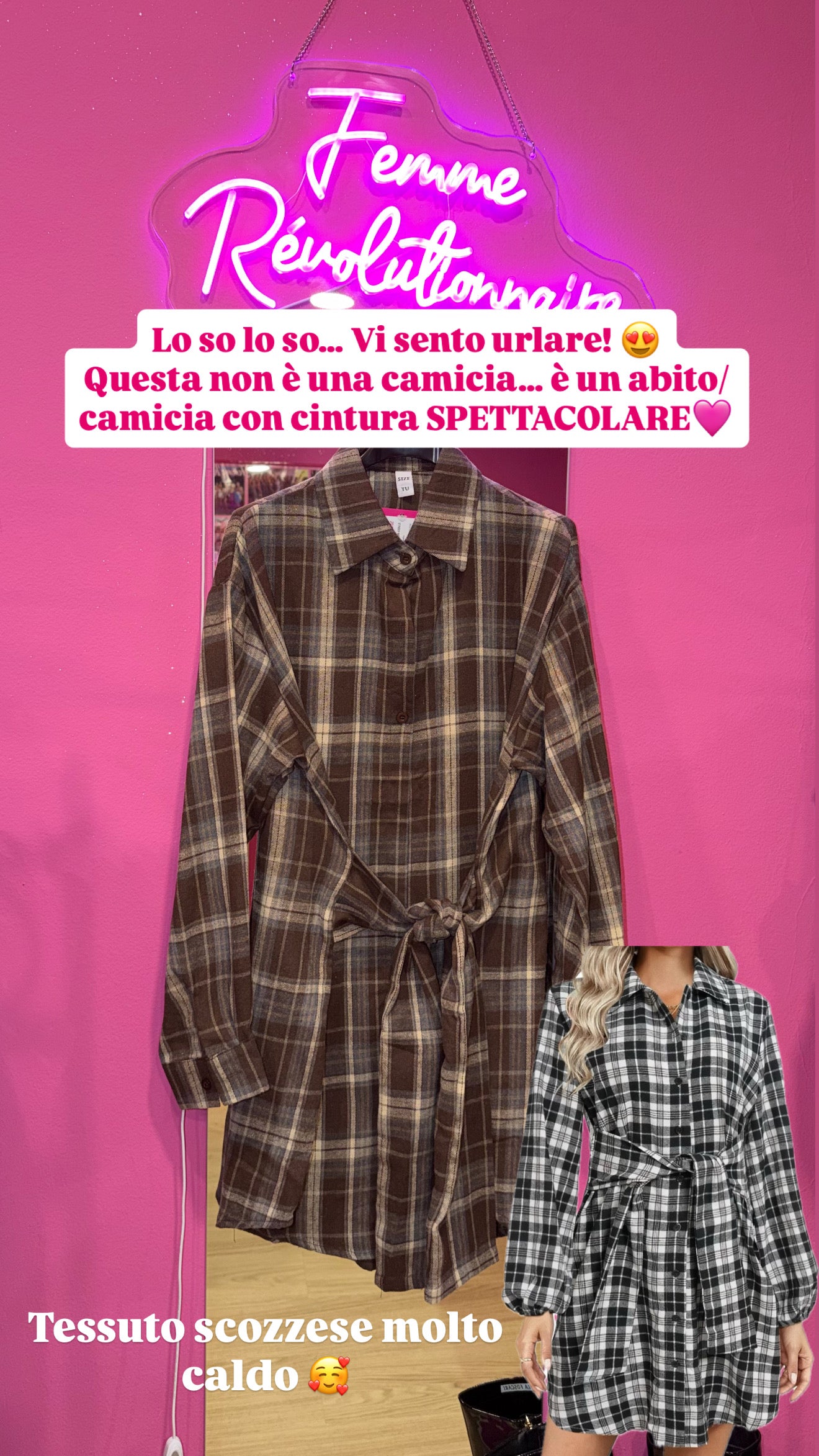 Abito Camicia Boscaiolo