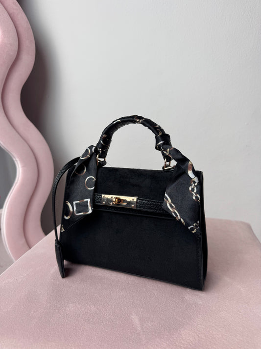 Borsa Kelly Suede Black