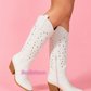 Camperos ecopelle traforato white