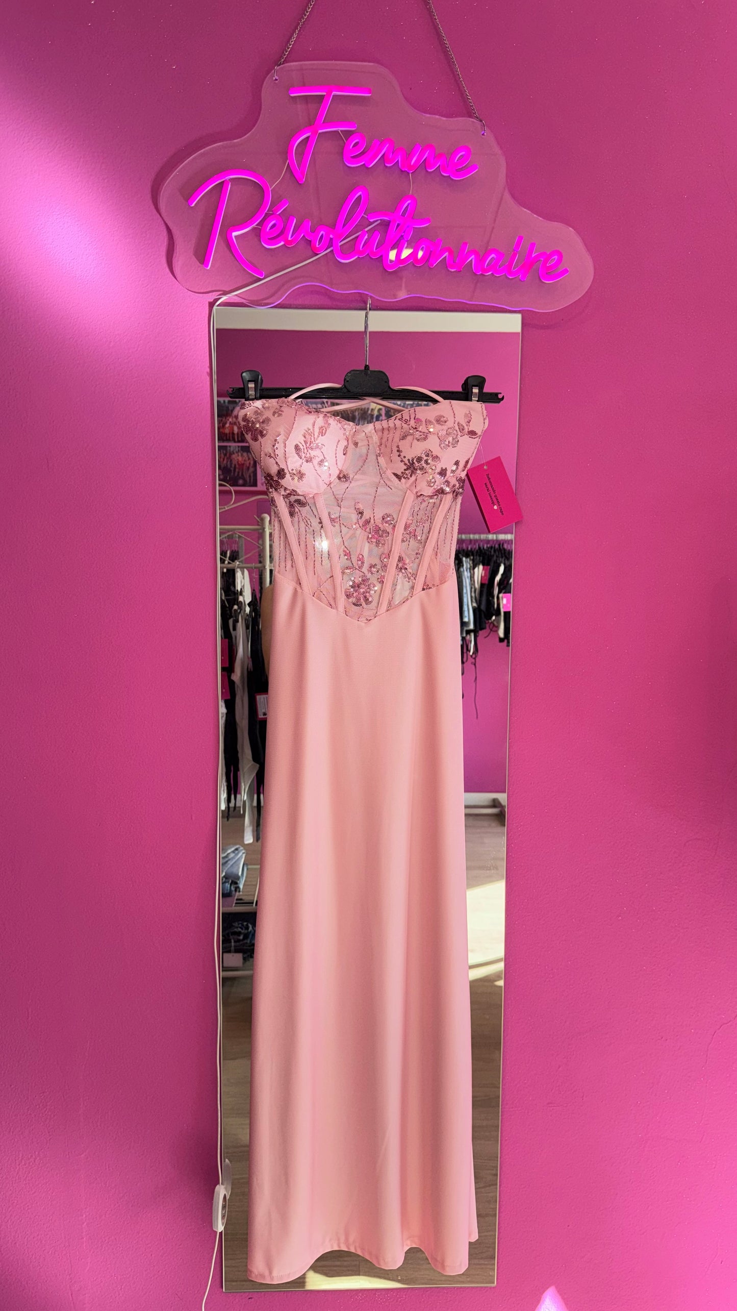 Abito Althea Pink