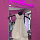 Top Halter Balloon White