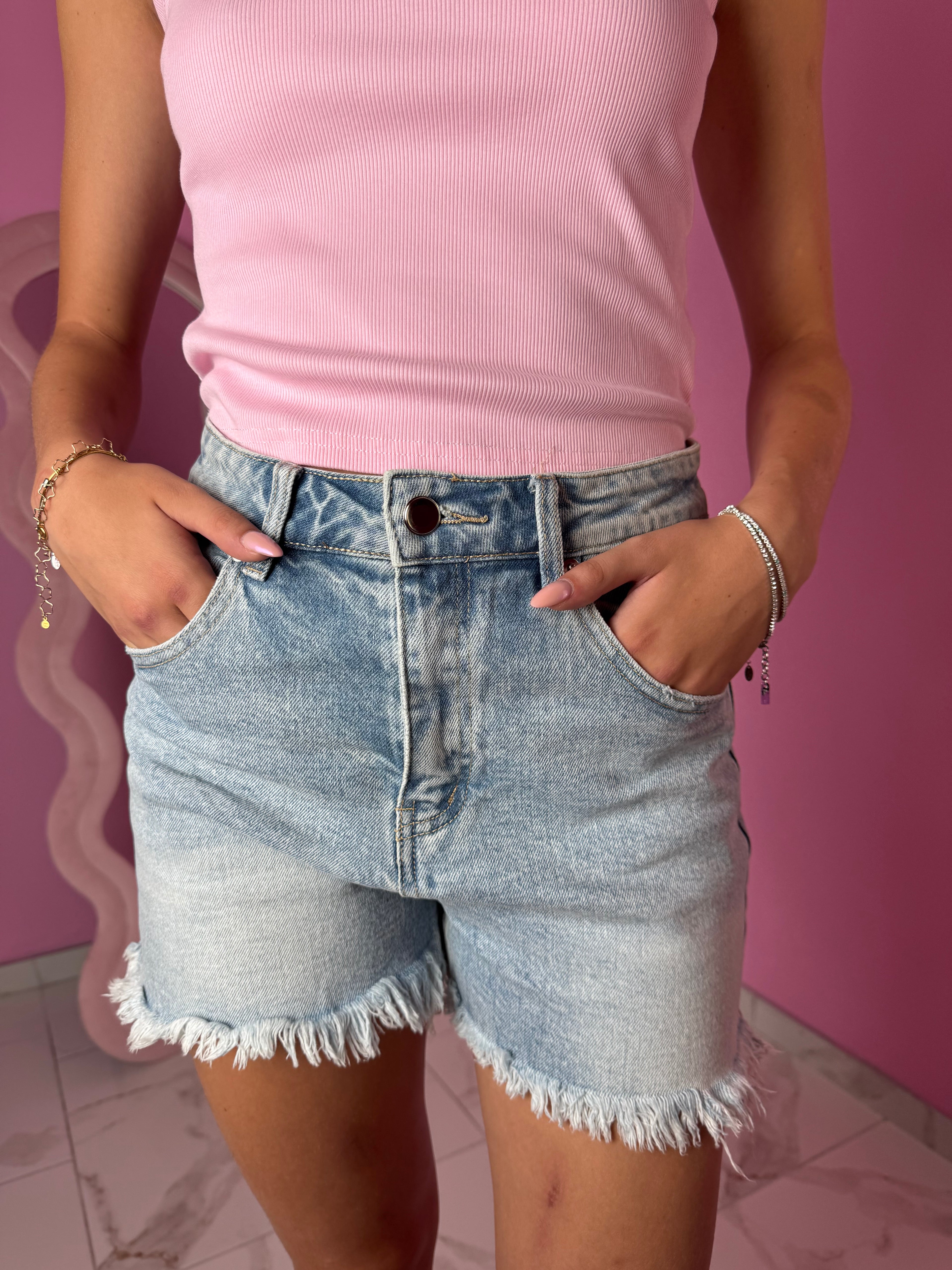 Shorts Star Pink