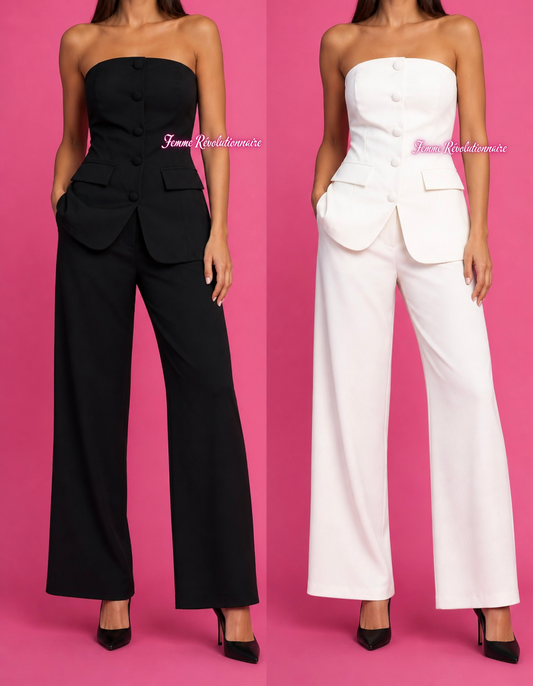 Completo Elegant Chic Button (vari colori)