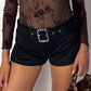 Shorts Hazel Suede Black