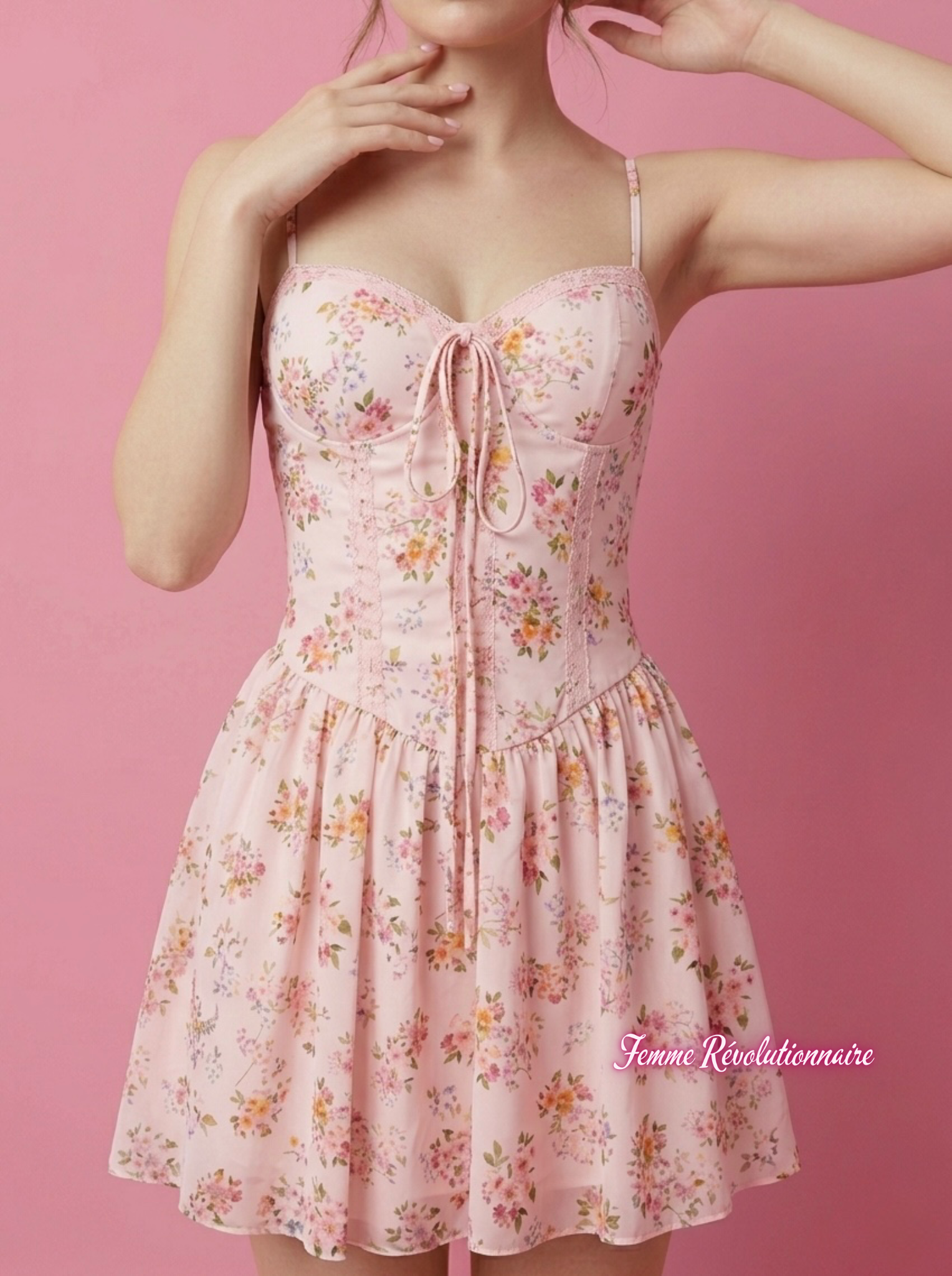 Abito Camelia Pink