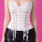 Corsetto Victoria String White