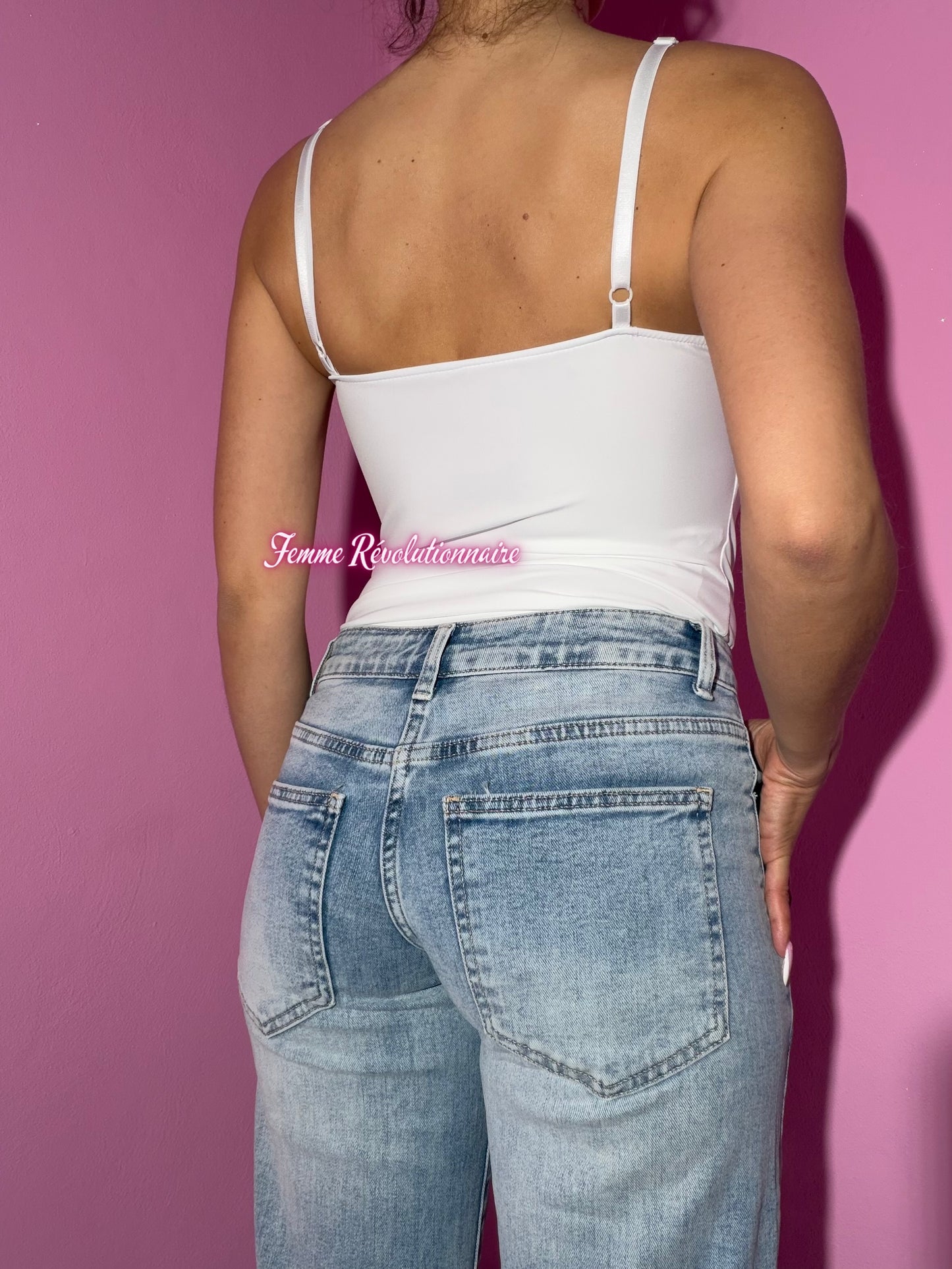 Body Drape Lace White