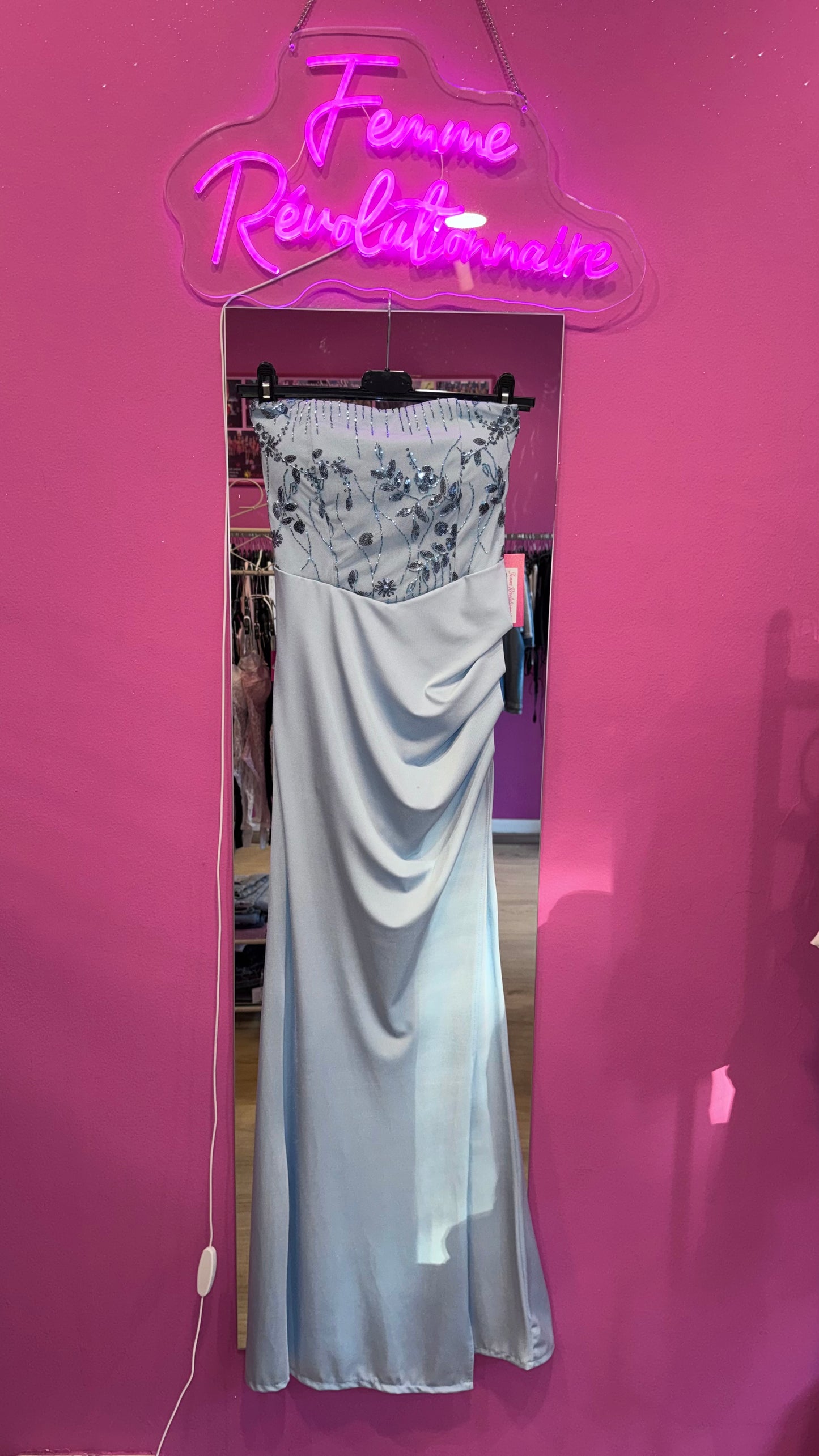 Abito Celine Light Blue