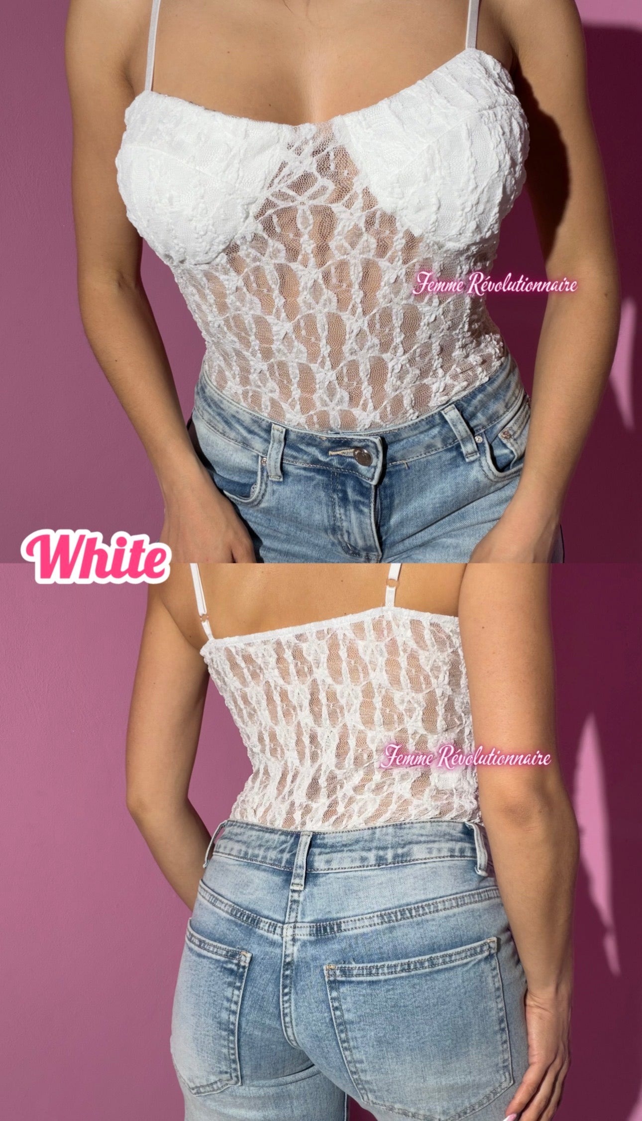 Body Clever Lace White