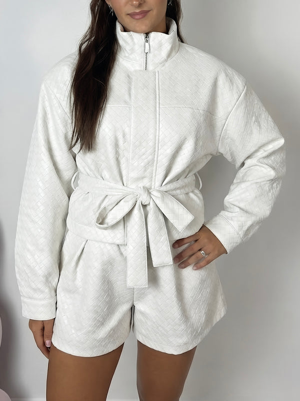 Giacca Block White