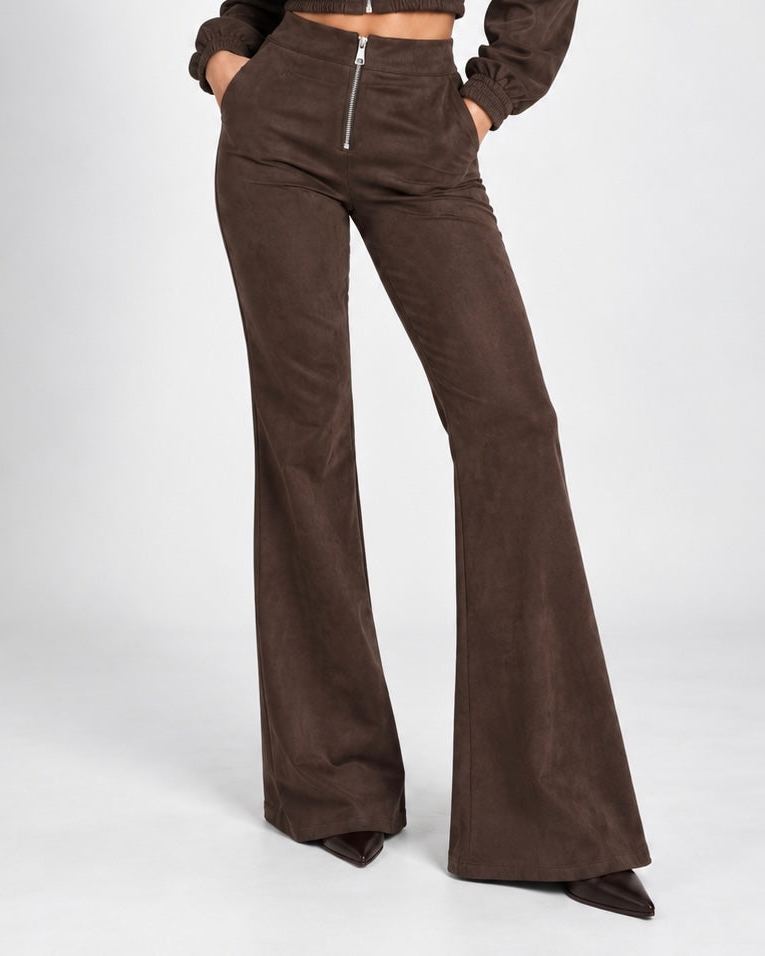 Pantalone Suede Dakota Brown