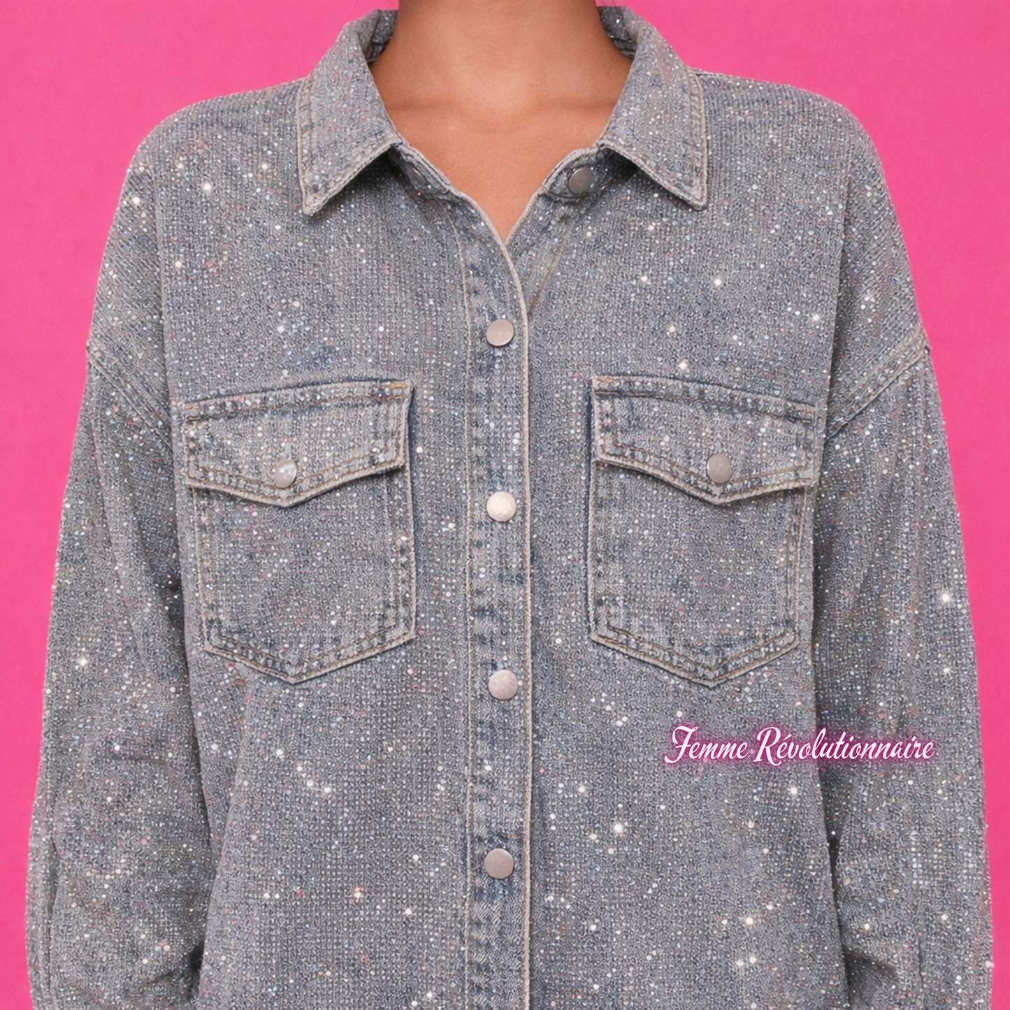 Camicia Crystal Denim