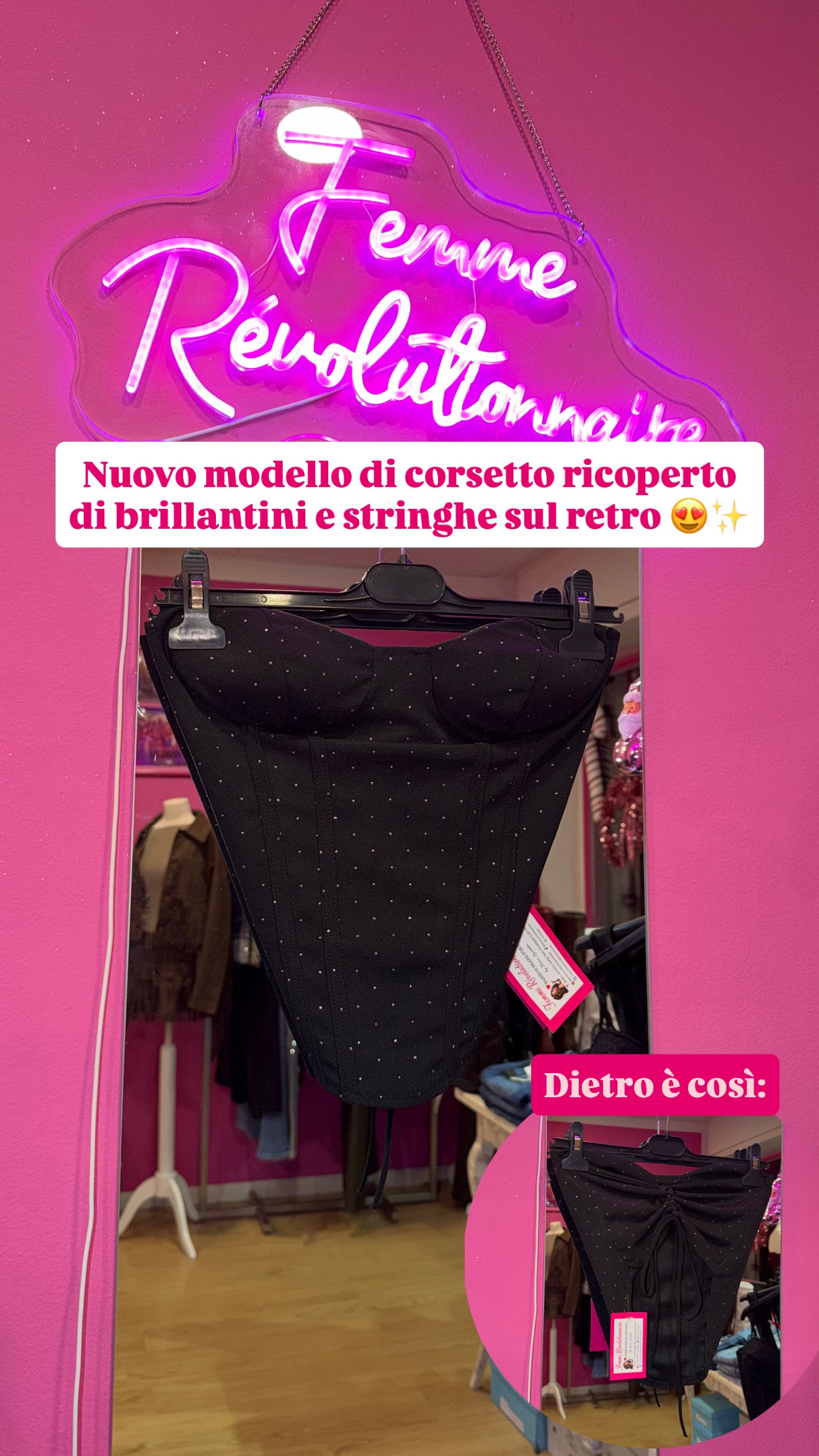 Corsetto Crystal Back