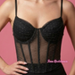 Top Veil Pois Black