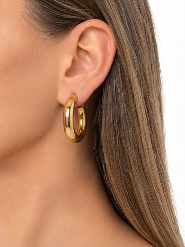 Orecchini Circle Gold