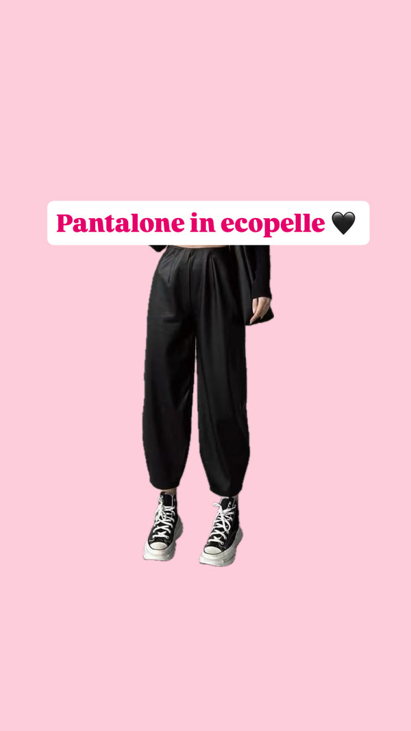 Pantalone Ecopelle