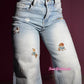 Jeans Bassotti ricamati