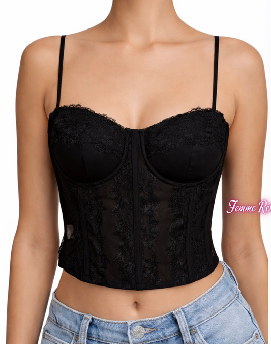 Top Amour Black