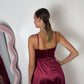 Abito Diana Bordeaux