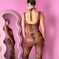 Bikini Nairobi Python Orange (costume+pareo)