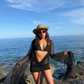 Bikini Rodi Black (costume + pareo)