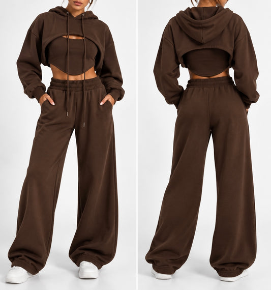 Tuta con top Brown